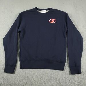 Champion Sweater Mens Size Small Blue Casual Pullover Sweatshirt